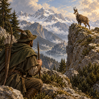 Illustration de Seamus And Chamois