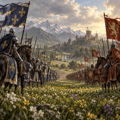 Illustration de Spring War